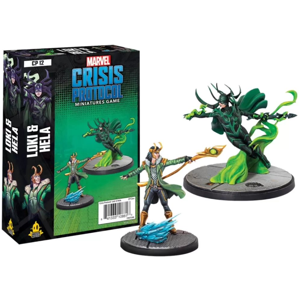 Best Sale Atomic Mass Games Marvel: Crisis Protocol - Loki And Hela (Exp.)