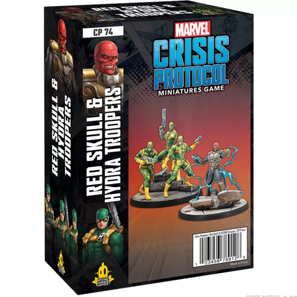 Best Atomic Mass Games Marvel: Crisis Protocol - Red Skull And Hydra Troops (Exp.)