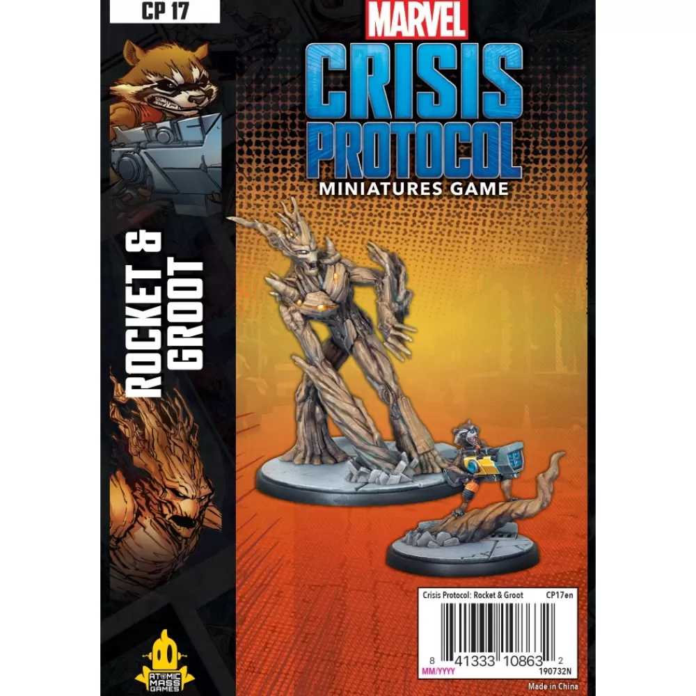 Best Sale Atomic Mass Games Marvel: Crisis Protocol - Rocket & Groot (Exp.)