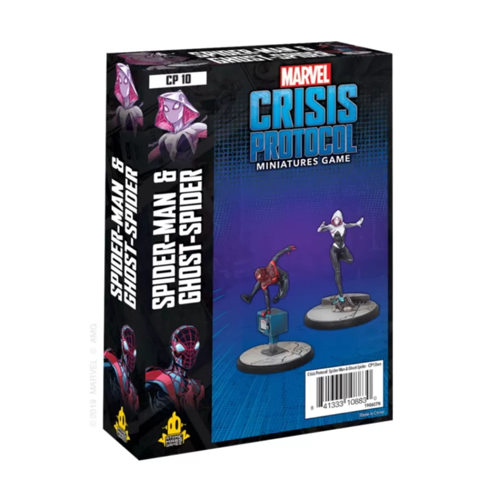 Best Sale Atomic Mass Games Marvel: Crisis Protocol - Spider-Man And Ghost-Spider (Exp.)