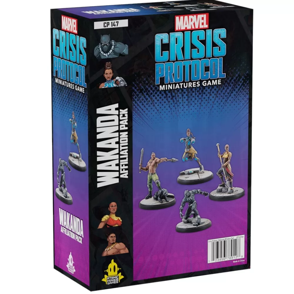 Best Atomic Mass Games Marvel: Crisis Protocol - Wakanda Affiliation Pack (Exp.)