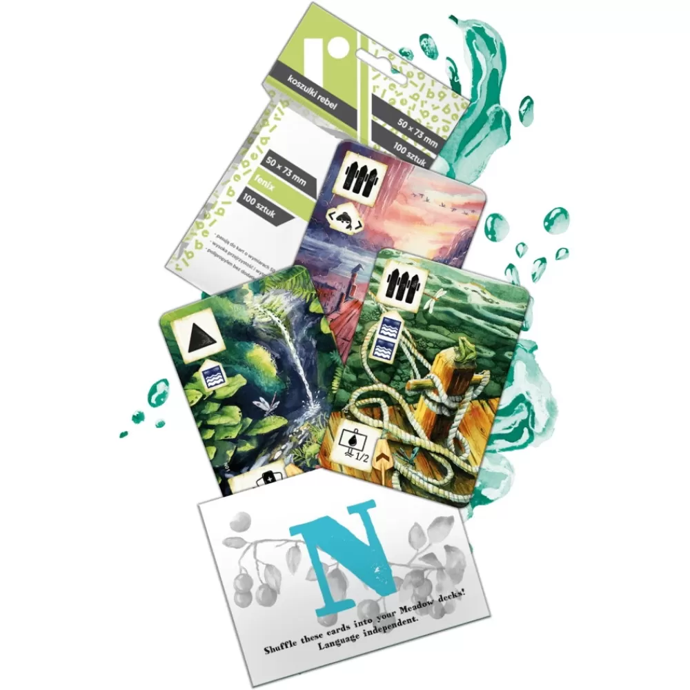 Online Rebel Studio Meadow: Downstream - Cards & Sleeves Pack (Exp.)