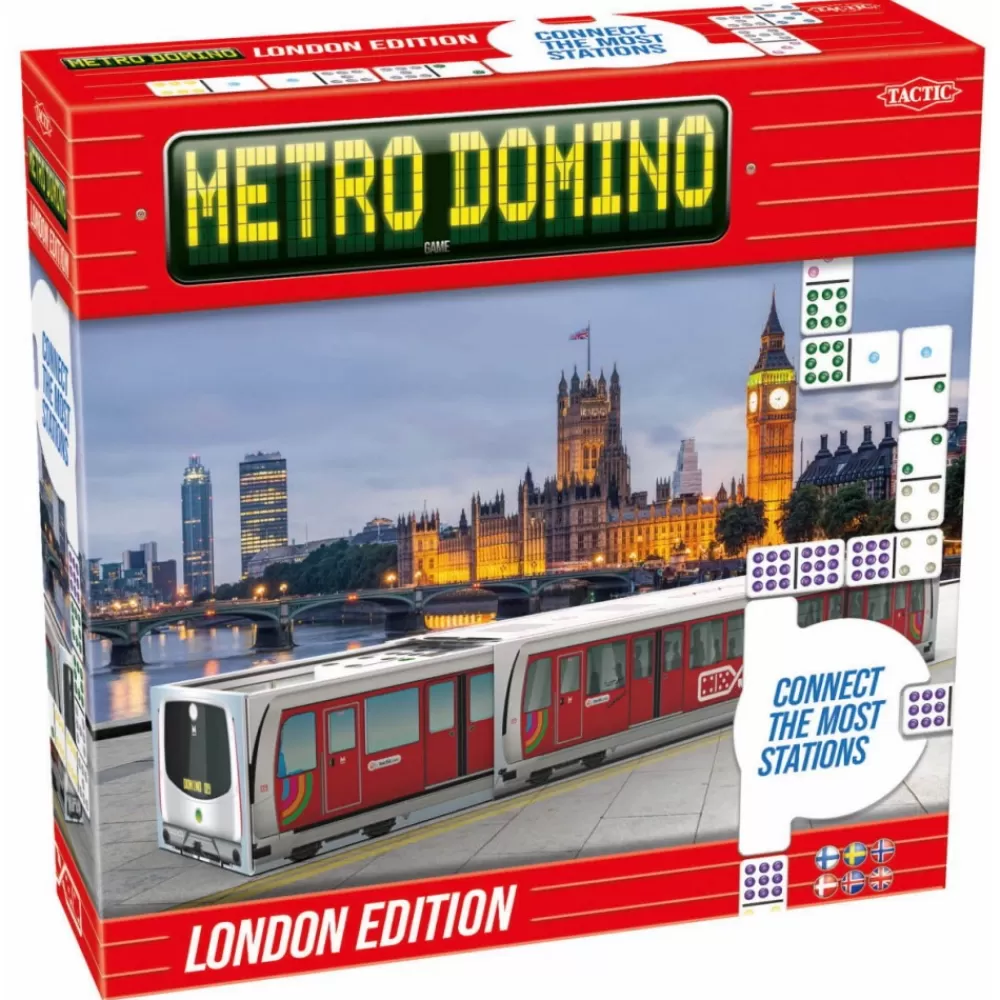 Tactic Metro Domino - London Edition | Familjespel