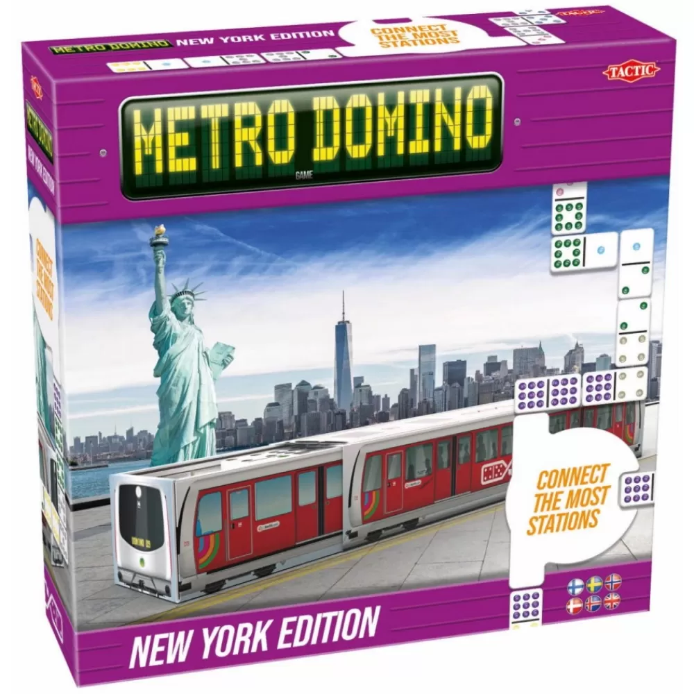 Tactic Metro Domino - New York Edition | Familjespel