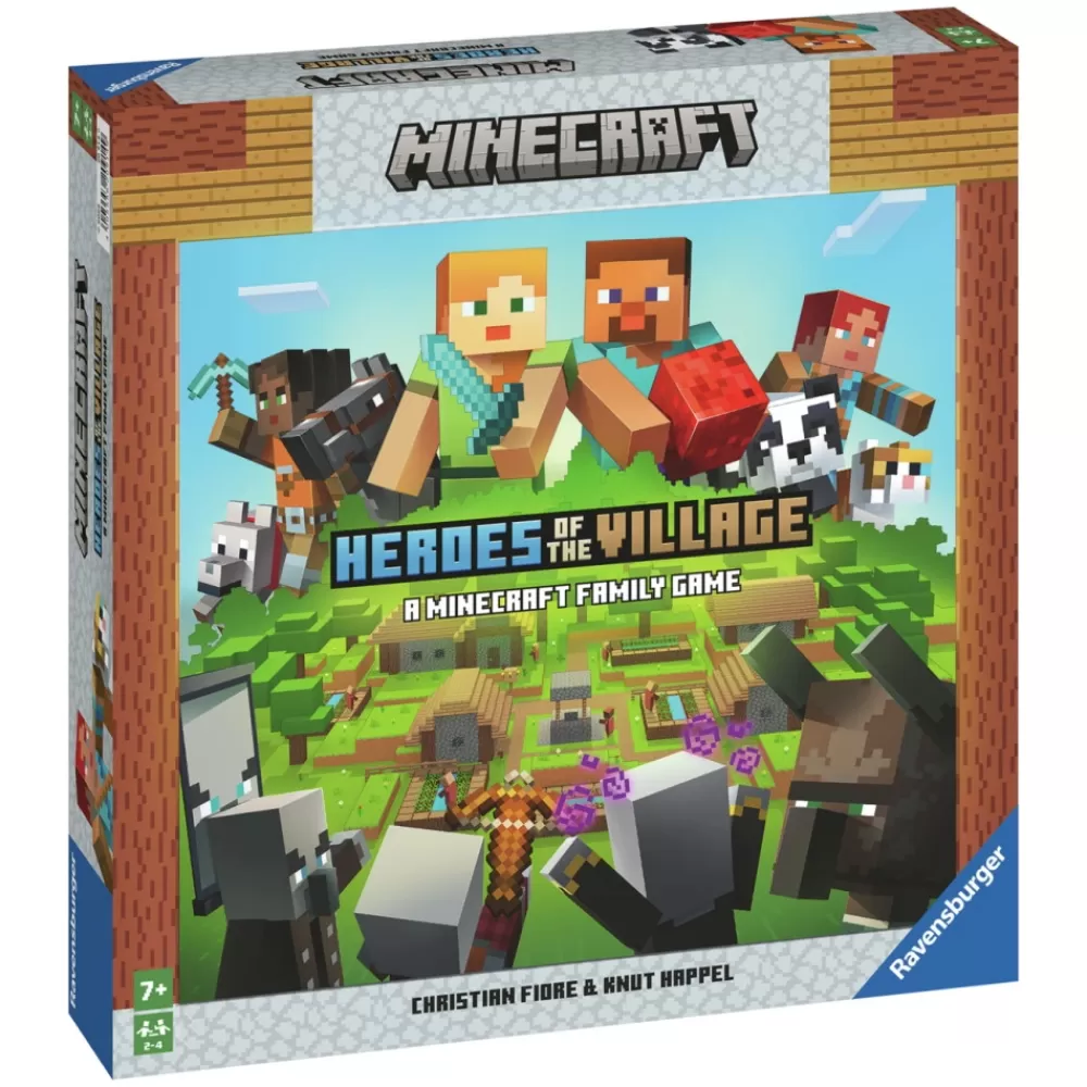 Store Ravensburger Minecraft - Heroes Of The Village (Swe)