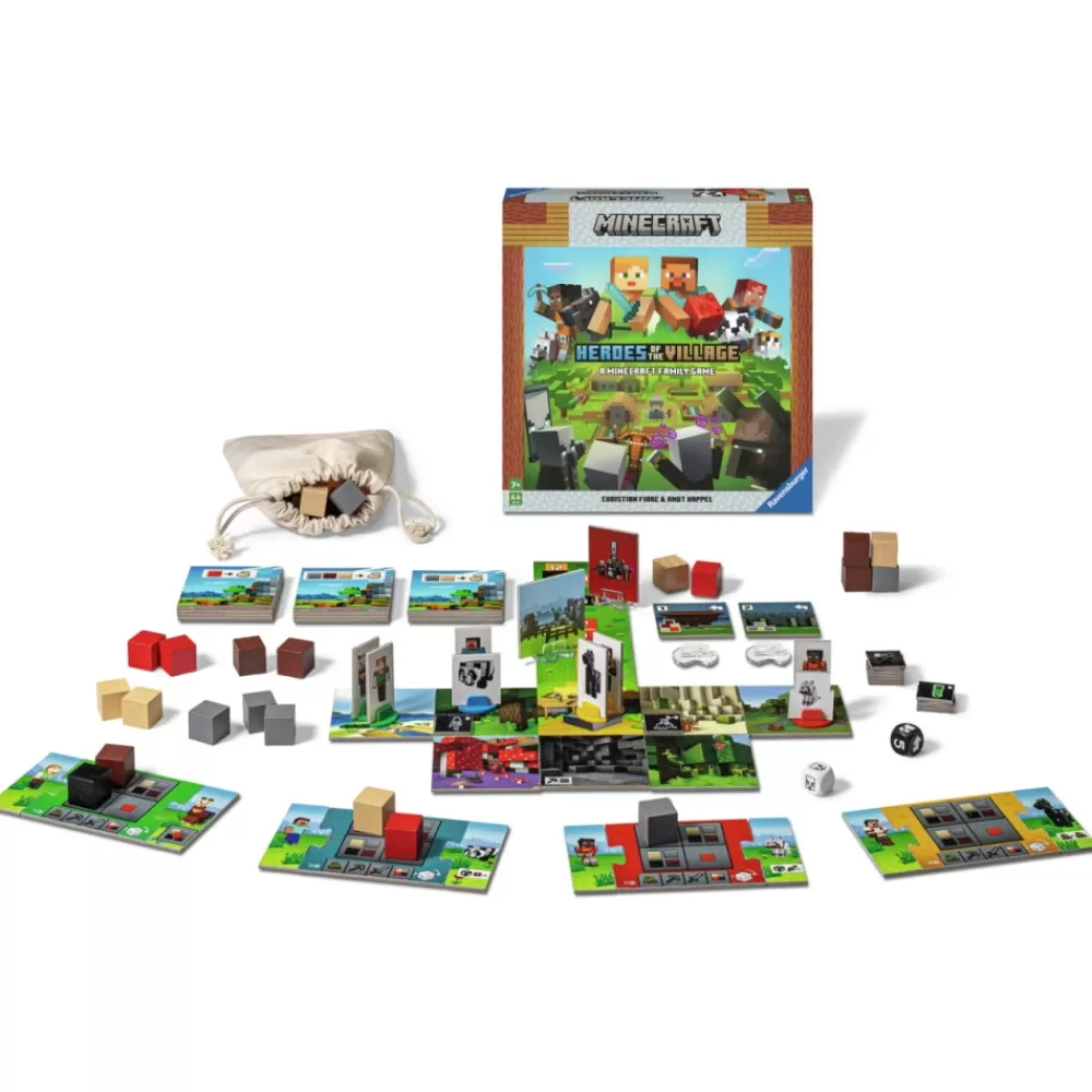 Store Ravensburger Minecraft - Heroes Of The Village (Swe)