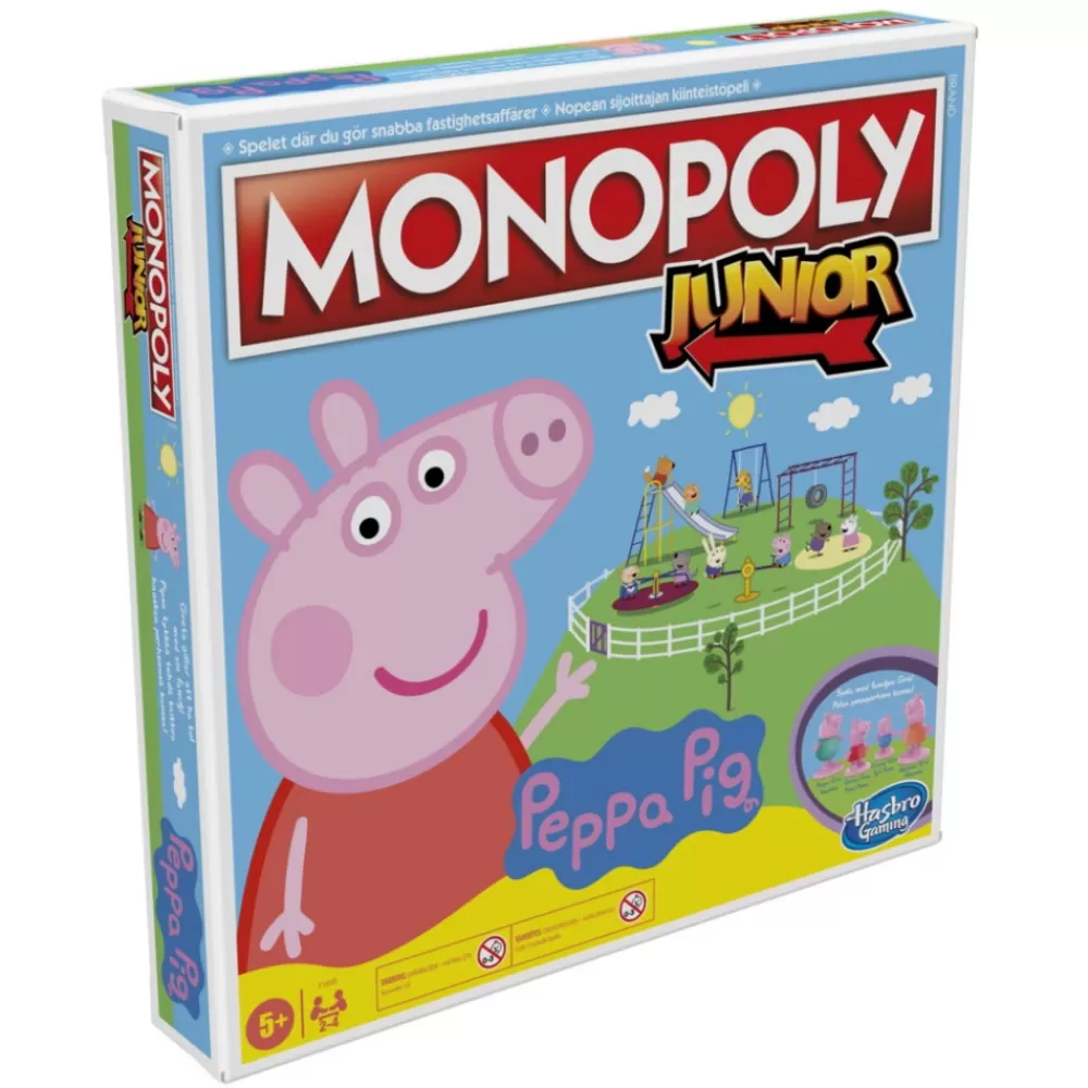 Hasbro Monopol Junior - Greta Gris (Swe) | Familjespel