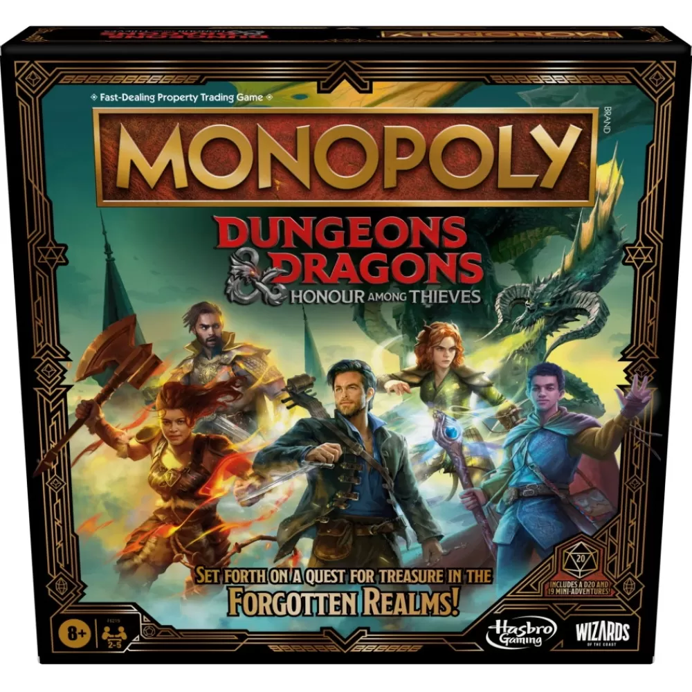 Hasbro Monopoly - Dungeons & Dragons: Honour Among Thieves | Familjespel