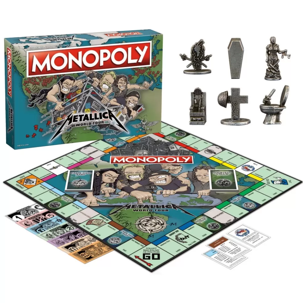 Hasbro Monopoly - Metallica World Tour | Familjespel