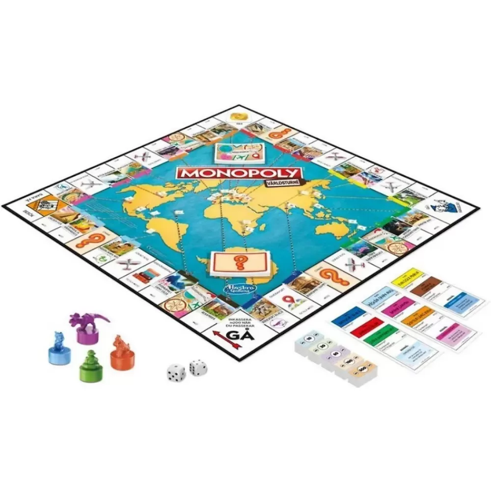 Outlet Hasbro Monopoly - Varldsturne