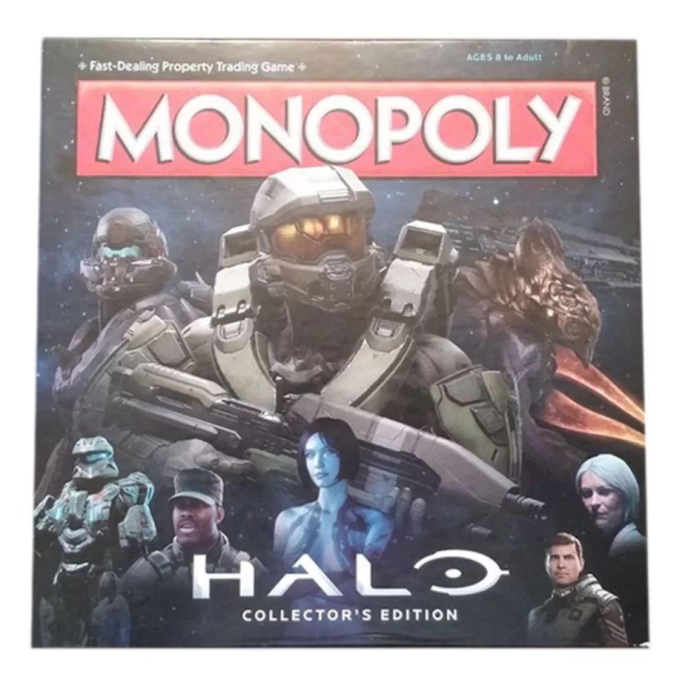 Hasbro Monopoly: Halo Collector''S Edition | Familjespel