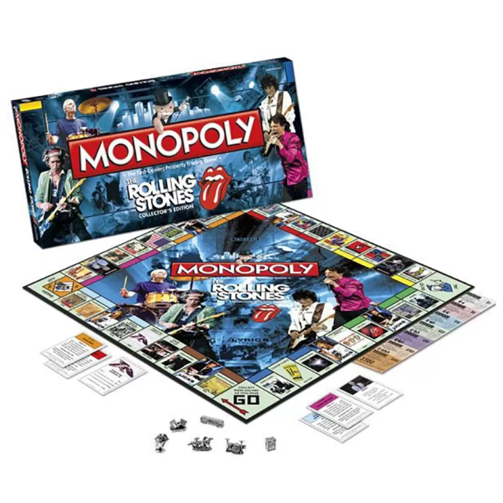 Hasbro Monopoly: The Rolling Stones Collector''S Edition | Familjespel