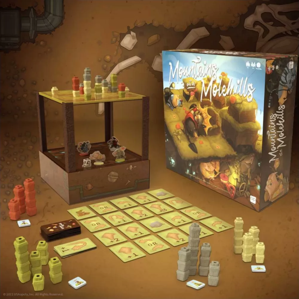 Usaopoly Mountains Out Of Molehills | Familjespel