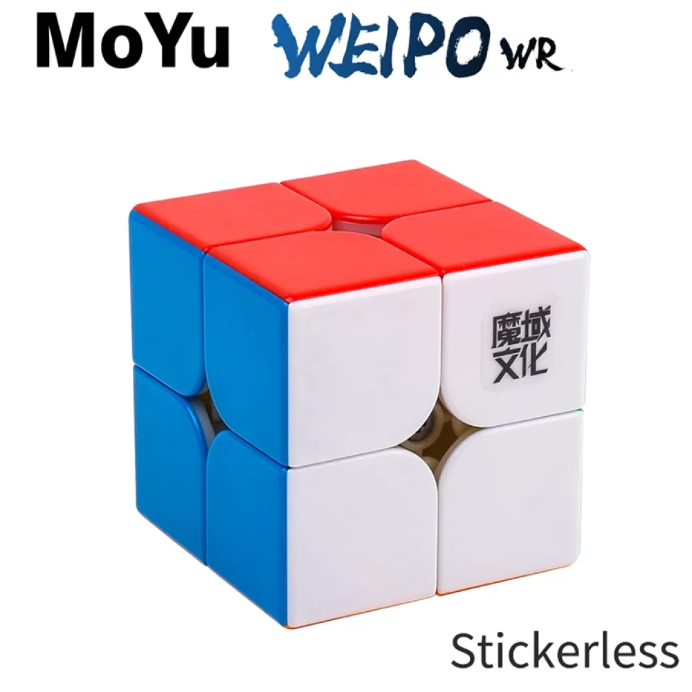 MoYu Weipo Wr Stickerless 2X2 | Knep & Knåp