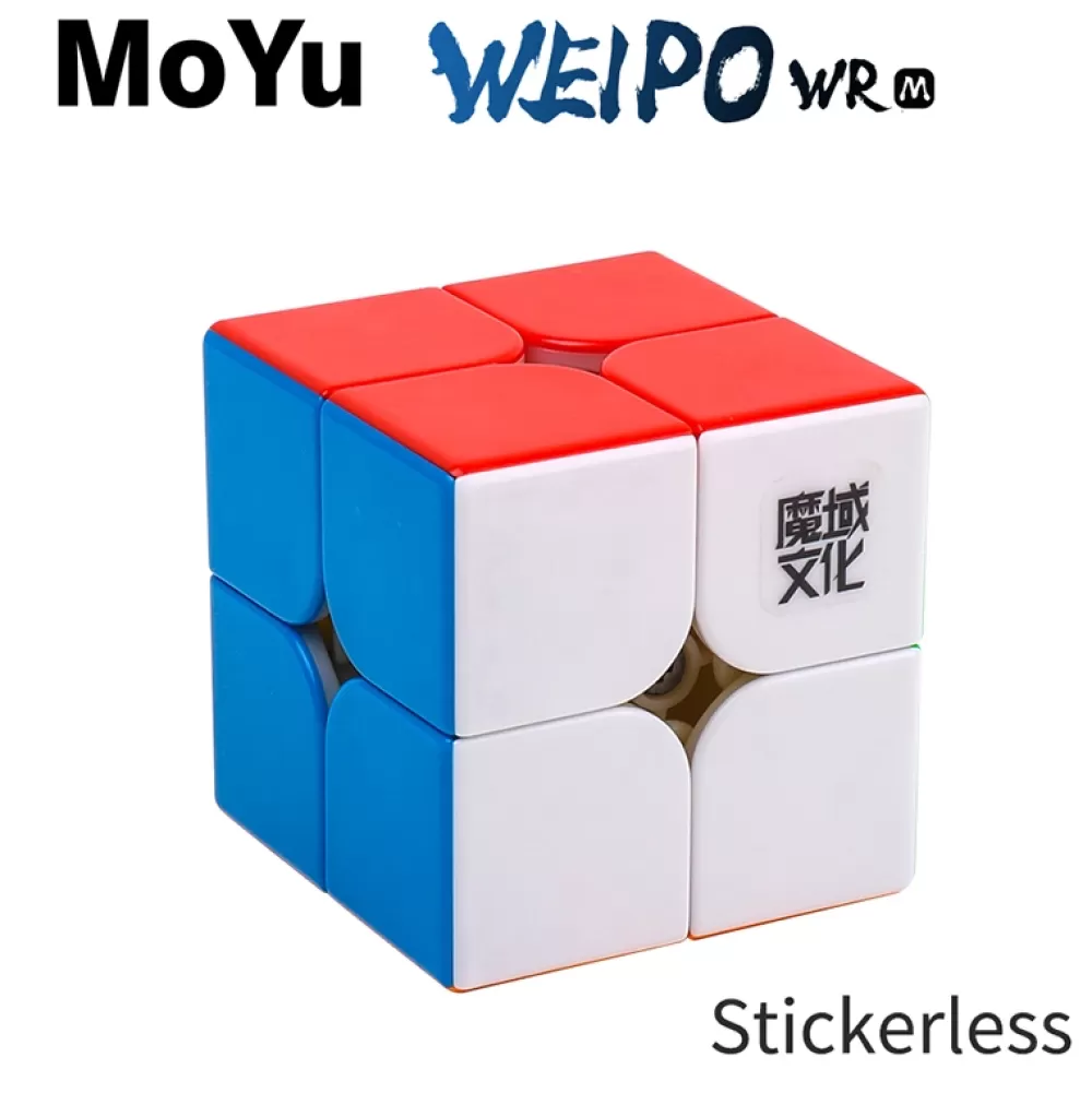 MoYu Weipo Wrm Magnetic Stickerless 2X2 | Knep & Knåp