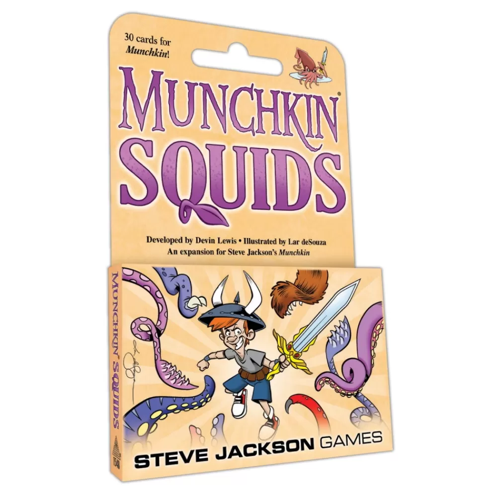 Best Sale Steve Jackson Games Munchkin: Squids (Exp.)