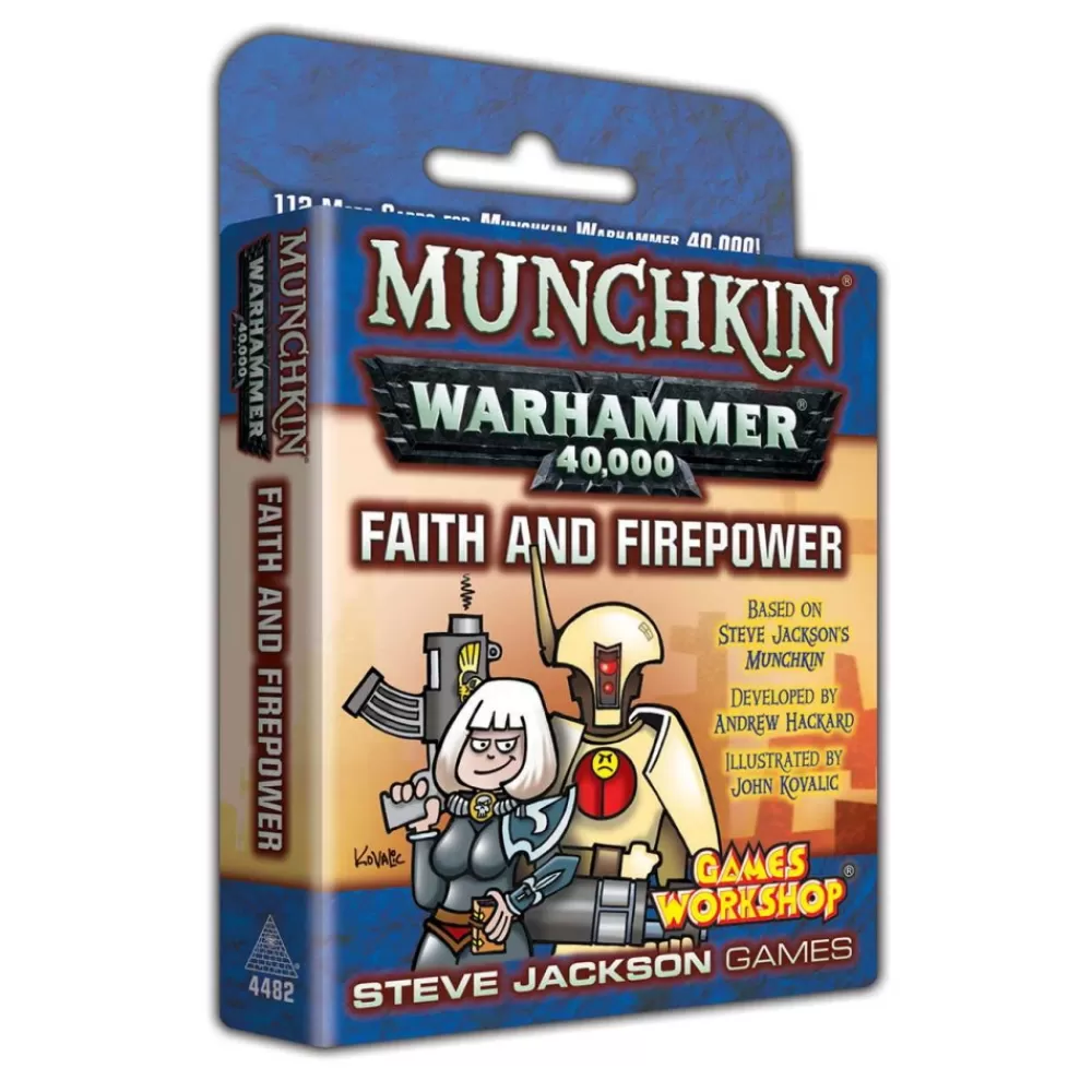 Cheap Steve Jackson Games Munchkin Warhammer 40,000: Faith And Firepower (Exp.)