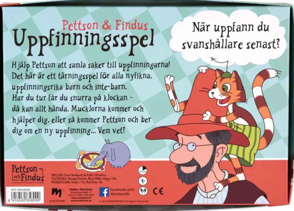 Best Peliko Pettson & Findus Uppfinningsspel