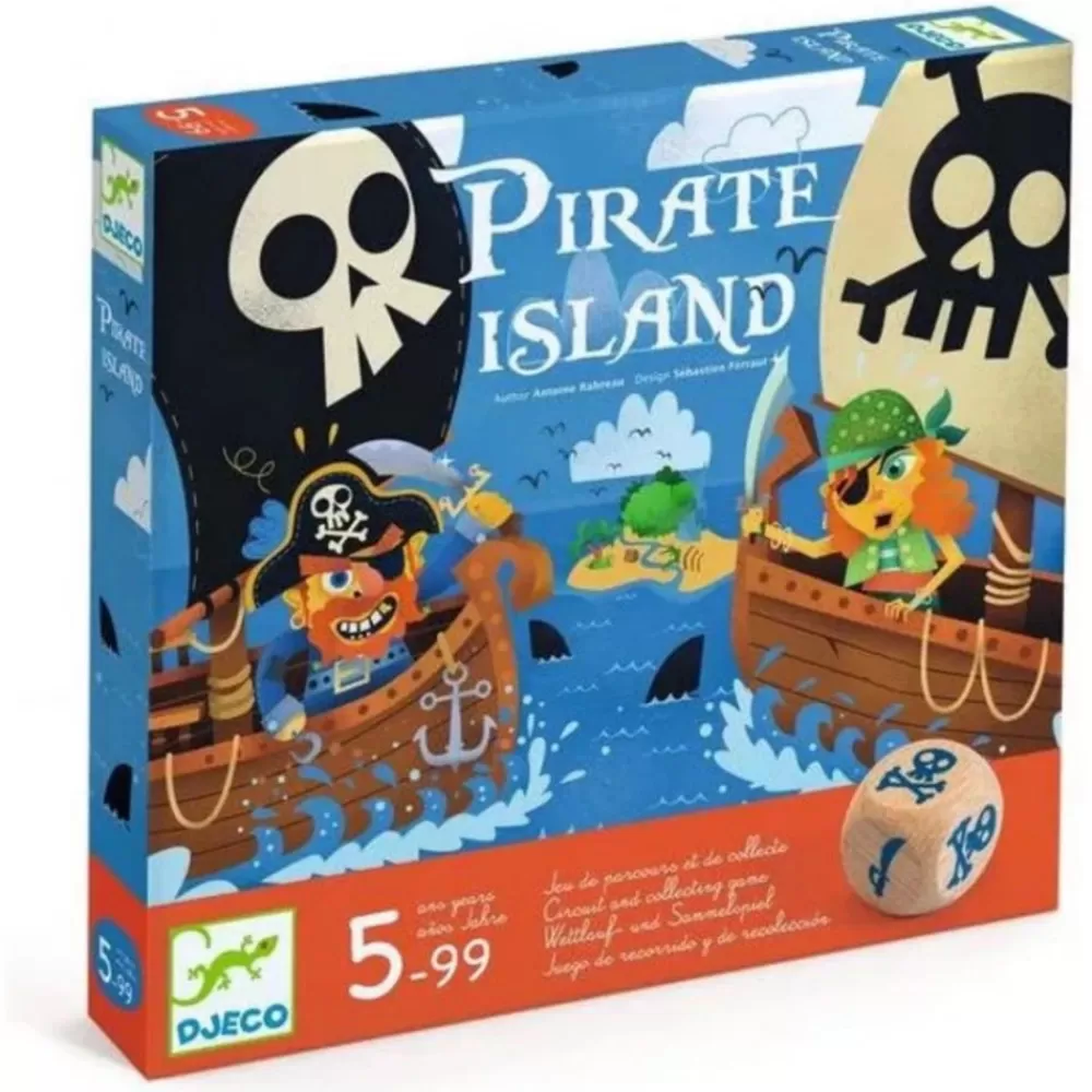 Djeco Pirate Island (Swe) | Familjespel