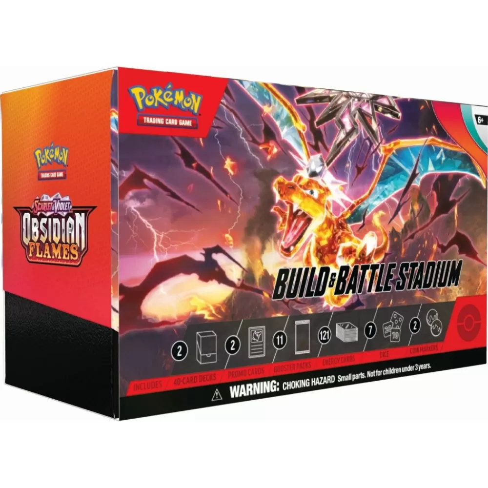 Pokémon Pokemon Tcg: Obsidian Flames - Build & Battle Stadium | Kortspel