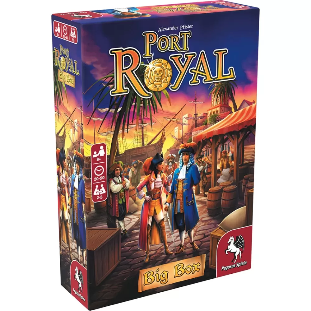 Pegasus Spiele Port Royal Big Box (Eng) | Kortspel