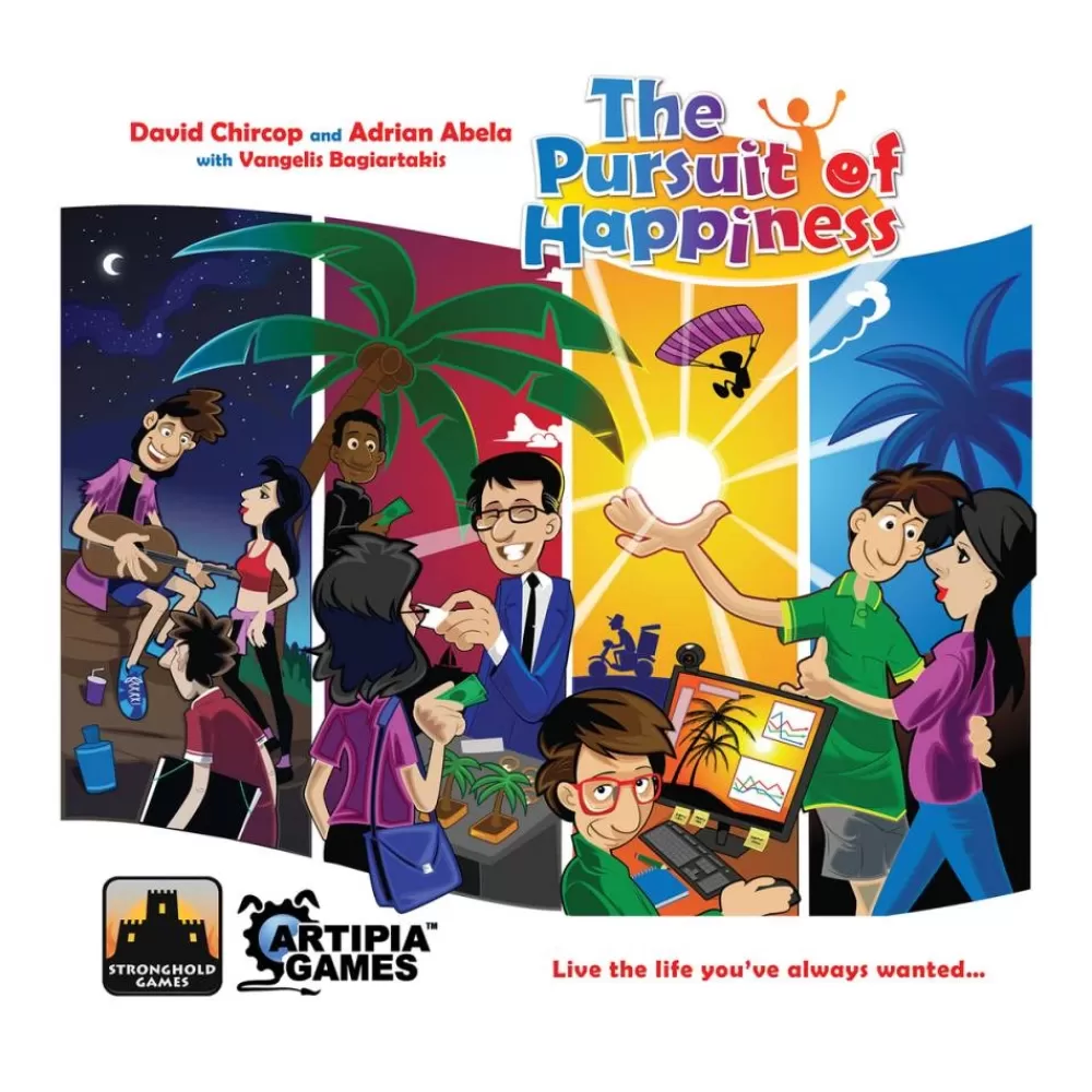 Stronghold Games Pursuit Of Happiness | Familjespel