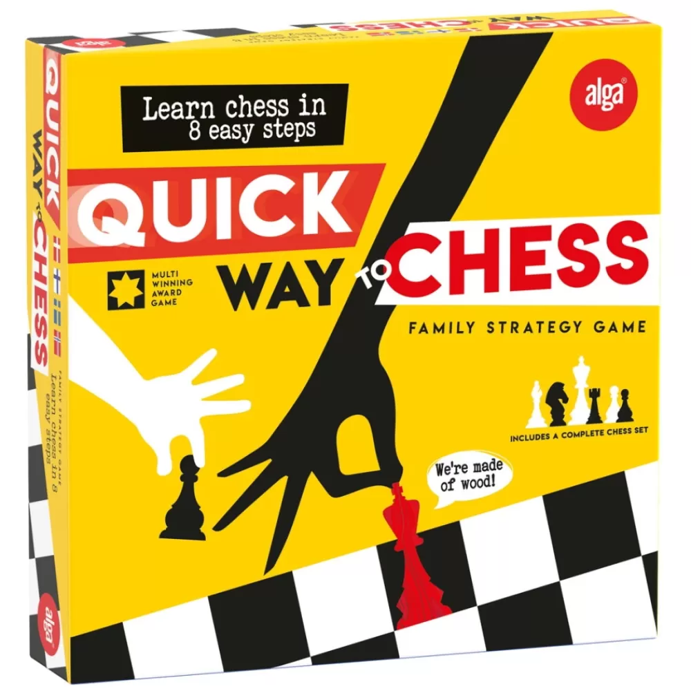 Alga Quick Way To Chess (Swe) | Familjespel