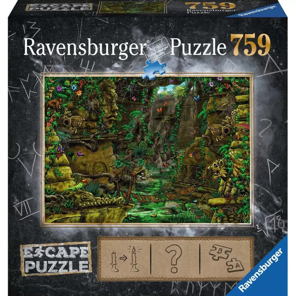 Ravensburger Pussel - Escape 2 The Temple Grounds 759 Bitar | Knep & Knåp