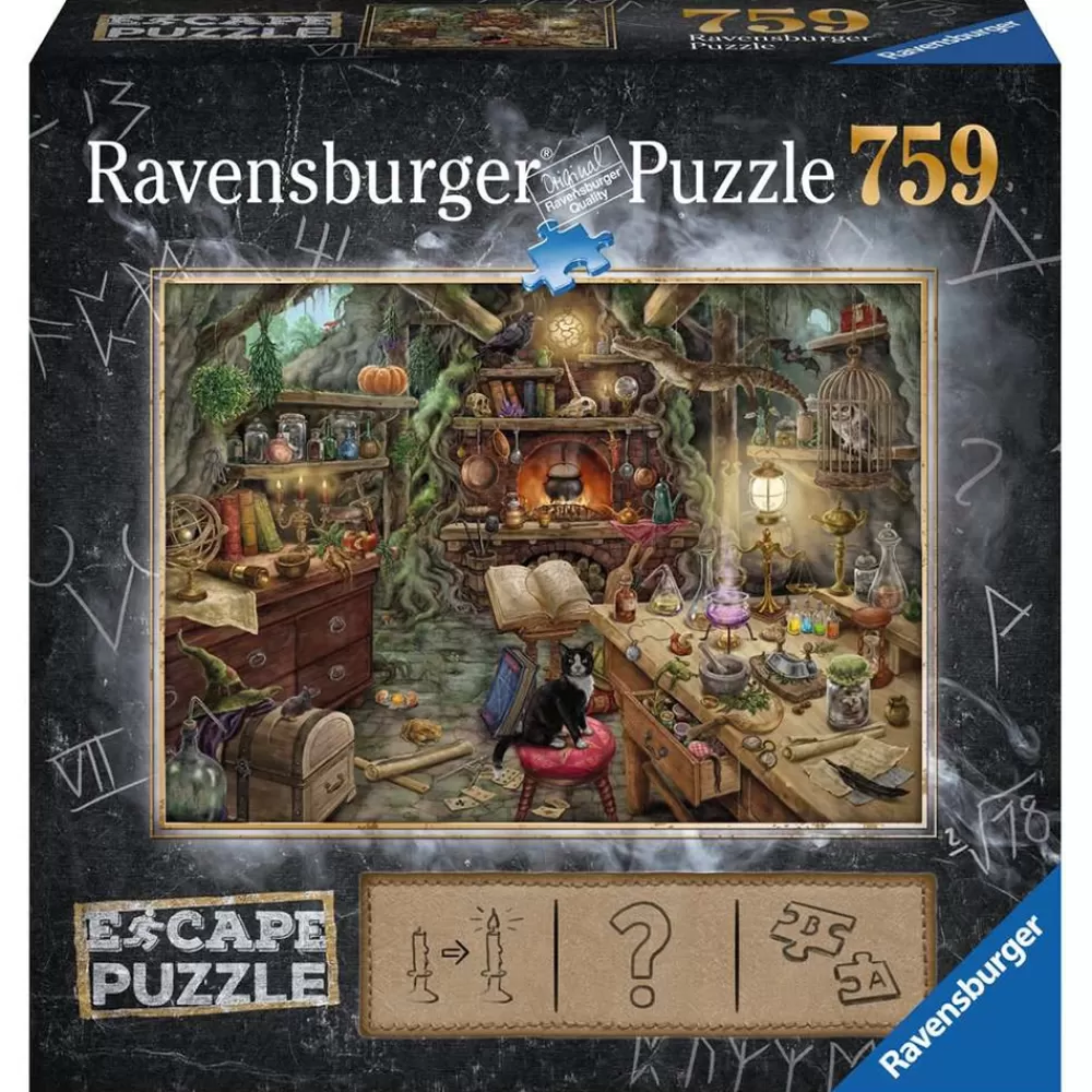 Ravensburger Pussel - Escape 3 The Witches Kitchen 759 Bitar | Knep & Knåp