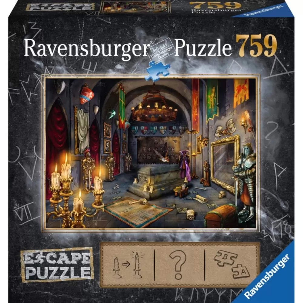 Ravensburger Pussel - Escape 6 Vampire Castle 759 Bitar | Knep & Knåp