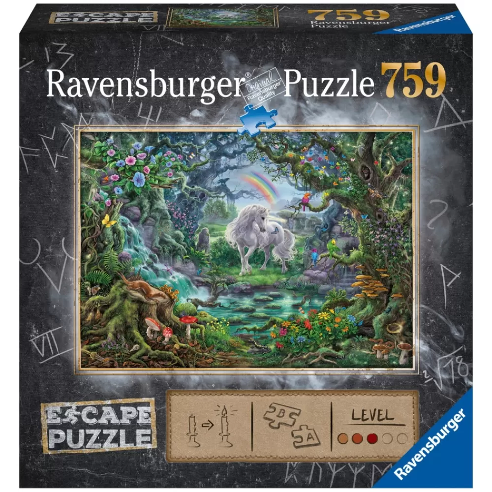 Ravensburger Pussel - Escape 9 Unicorn 759 Bitar | Knep & Knåp