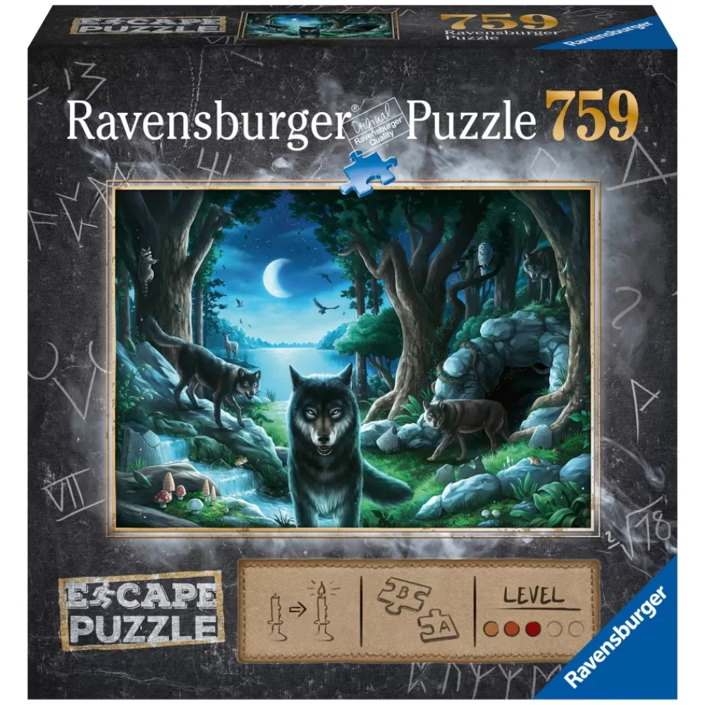 Ravensburger Pussel - Escape Curse Of The Woves 759 Bitar | Knep & Knåp