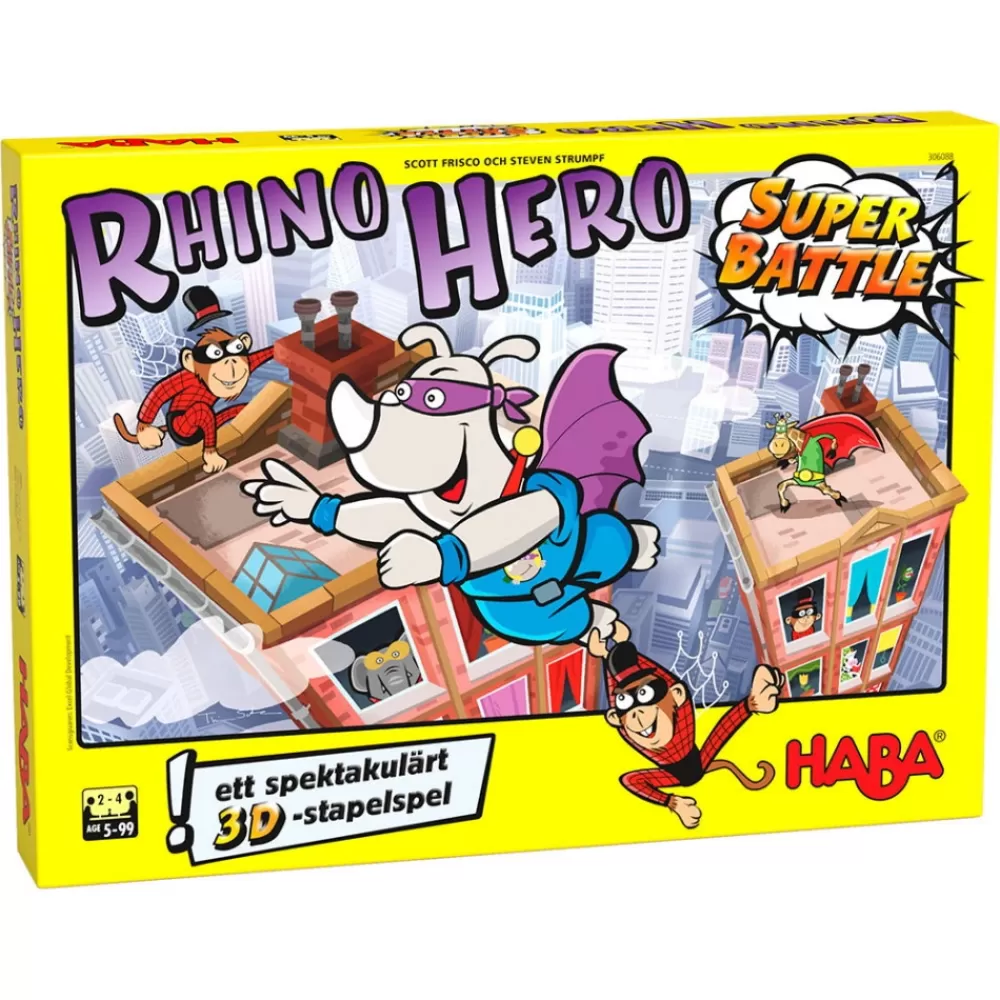 Cheap HABA Rhino Hero: Super Battle (Swe)