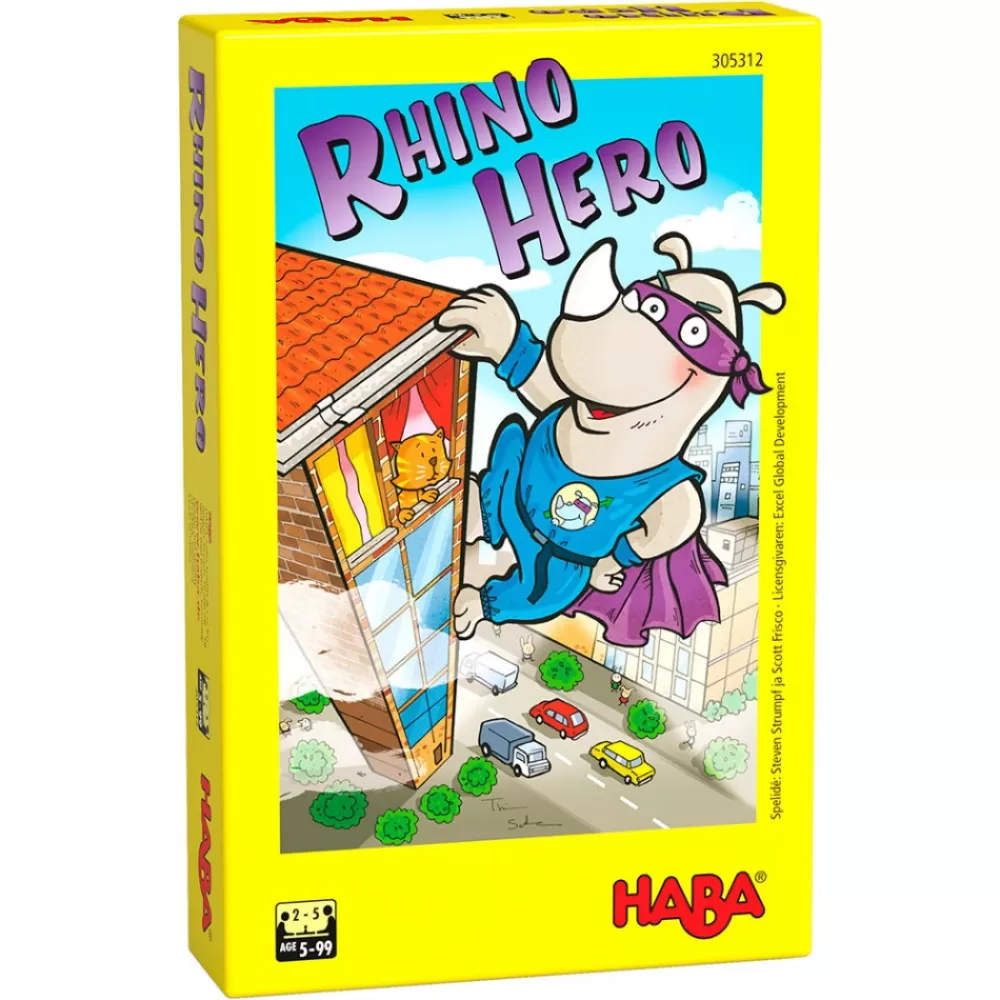 HABA Rhino Hero (Swe) | Familjespel