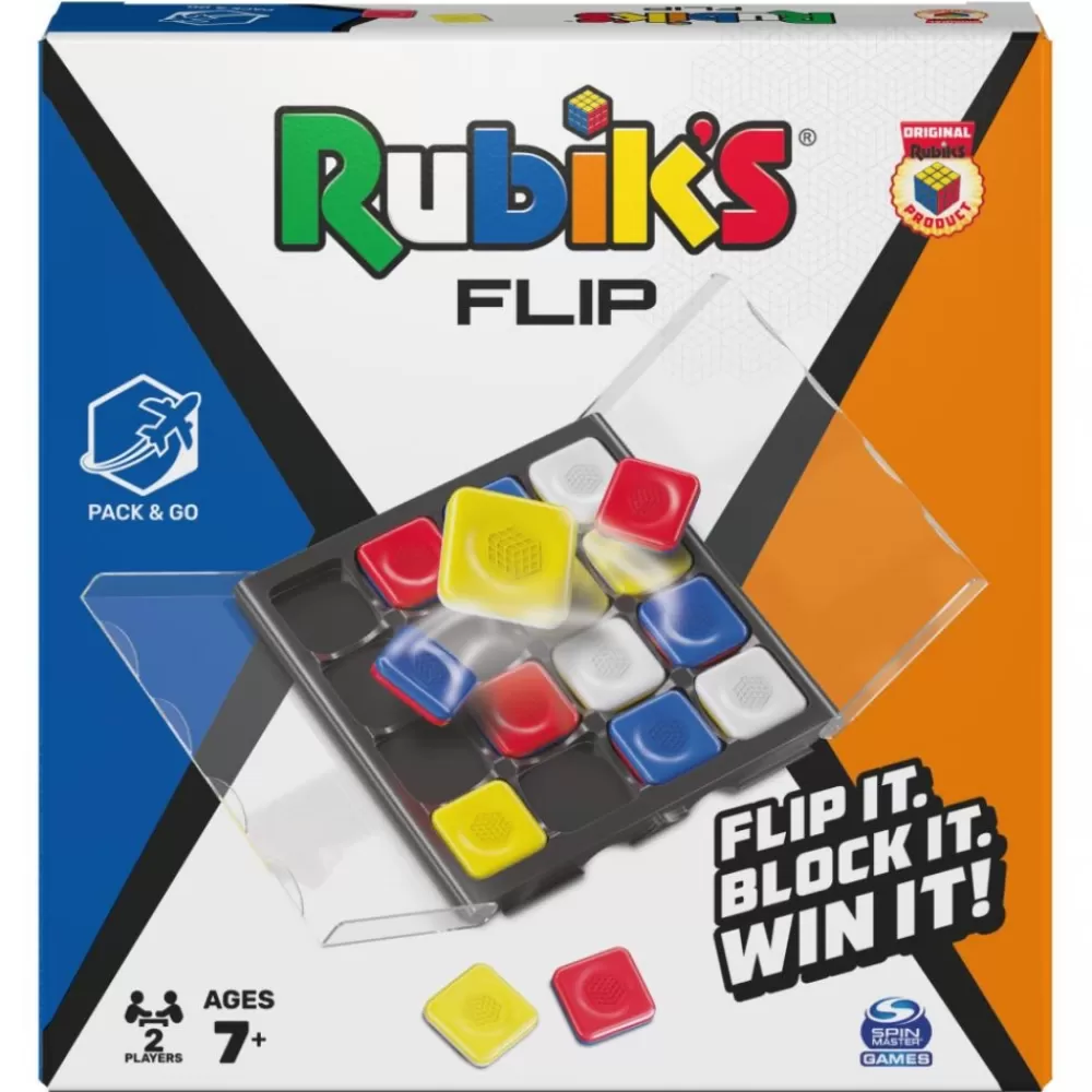 Rubiks Flip - Pack & Go Resespel (Swe) | Knep & Knåp