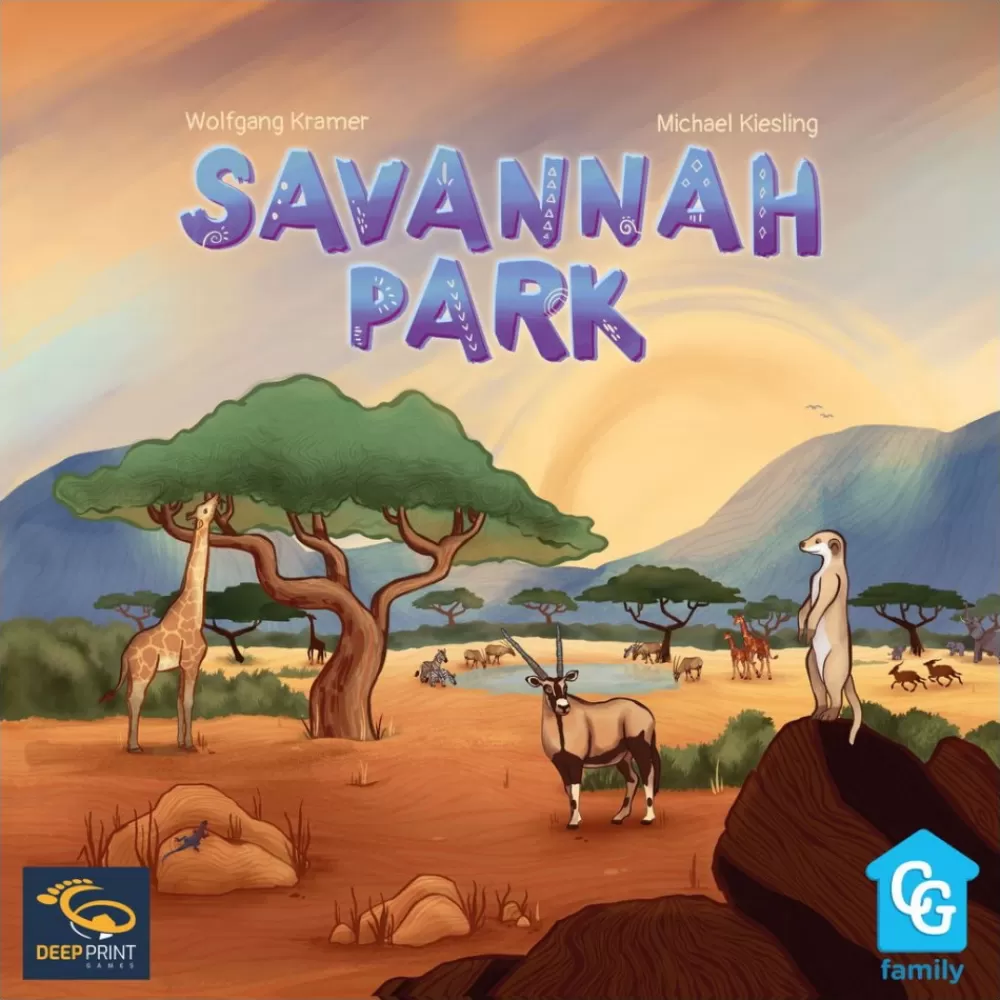 Capstone Games Savannah Park | Familjespel