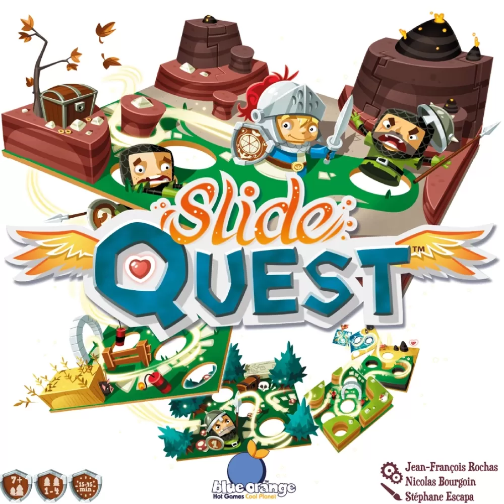 Blue Orange Slide Quest | Familjespel