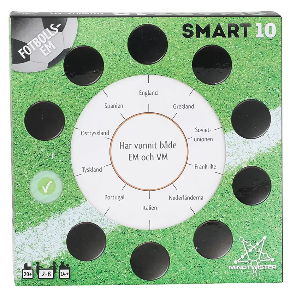 Online Mindtwister Smart 10: Fragekort Fotbolls-Em (Exp.)