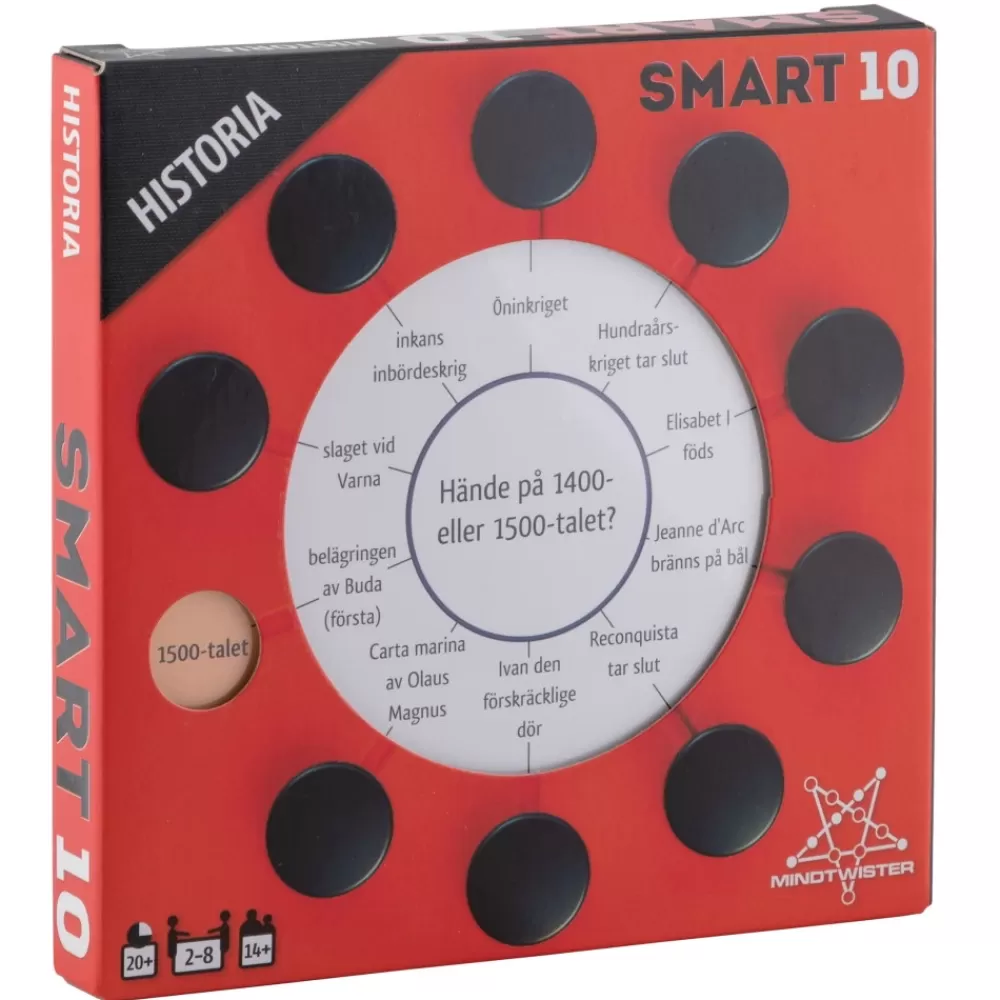 Shop Mindtwister Smart 10: Fragekort Historia (Exp.)