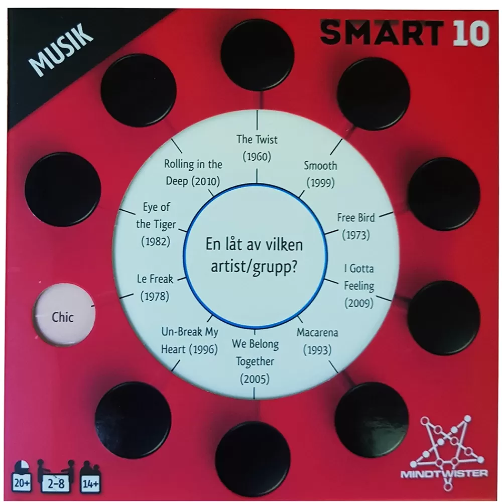 Cheap Mindtwister Smart 10: Fragekort Musik (Exp.)