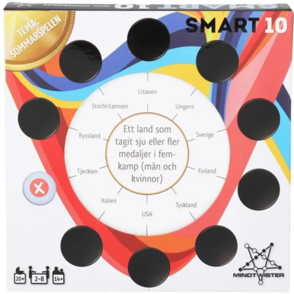 Flash Sale Mindtwister Smart 10: Fragekort Sommarspelen (Exp.)