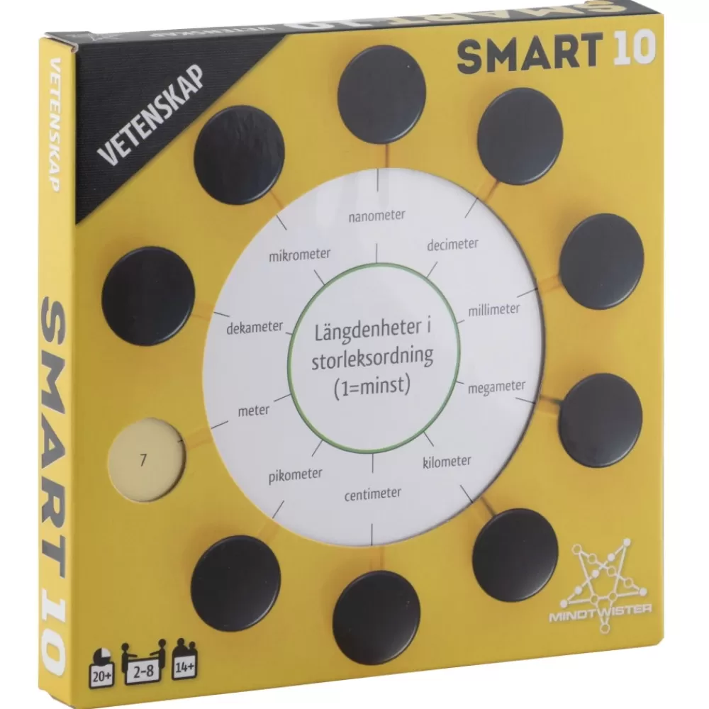 New Mindtwister Smart 10: Fragekort Vetenskap (Exp.)