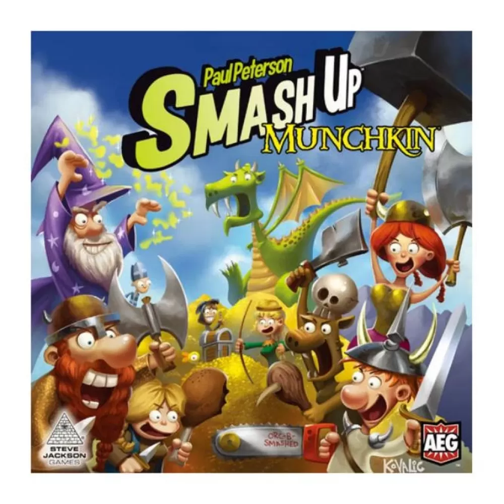 AEG Smash Up: Munchkin | Kortspel