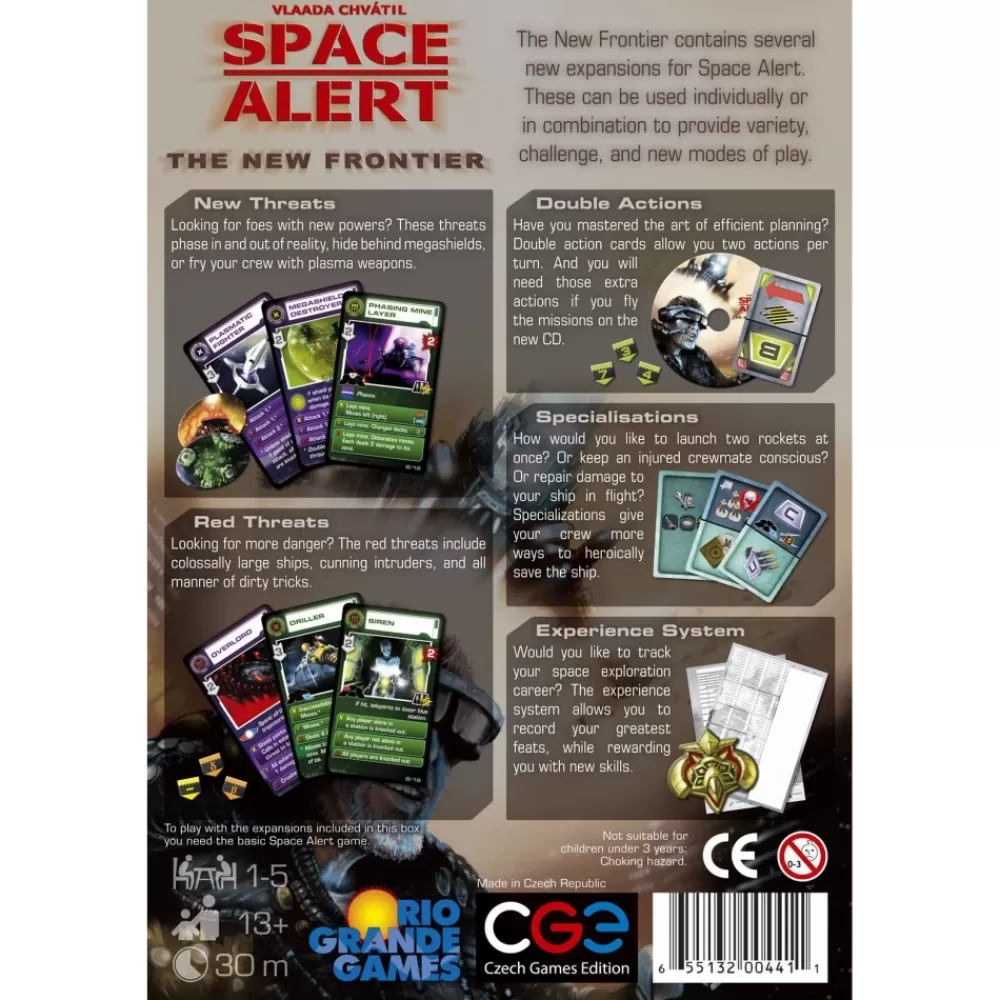 Store Czech Games Edition Space Alert: The New Frontier (Exp.)