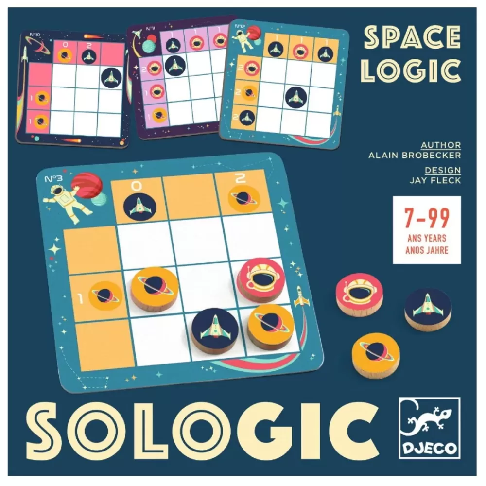 Djeco Space Logic (Swe) | Familjespel