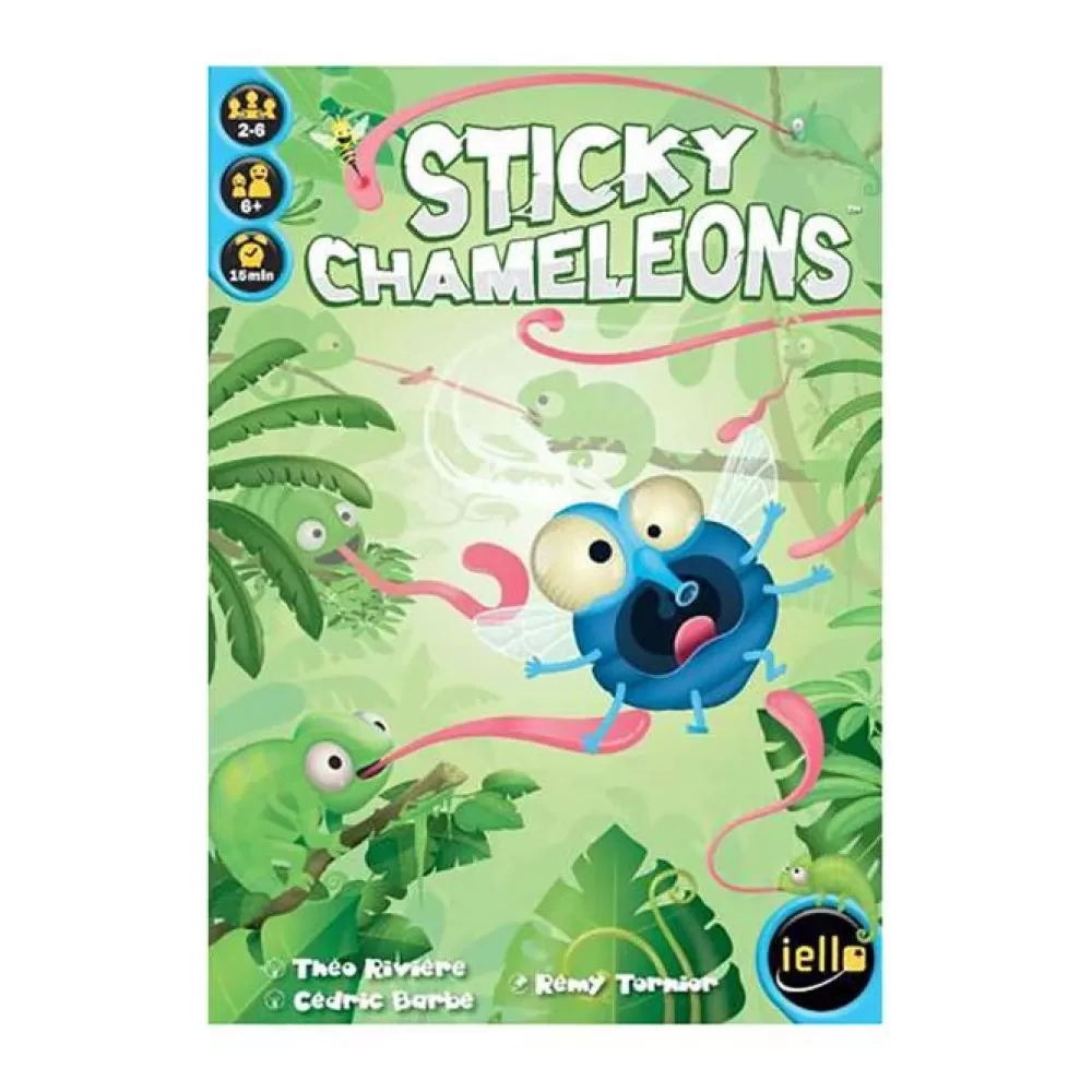 Iello Sticky Chameleons | Familjespel