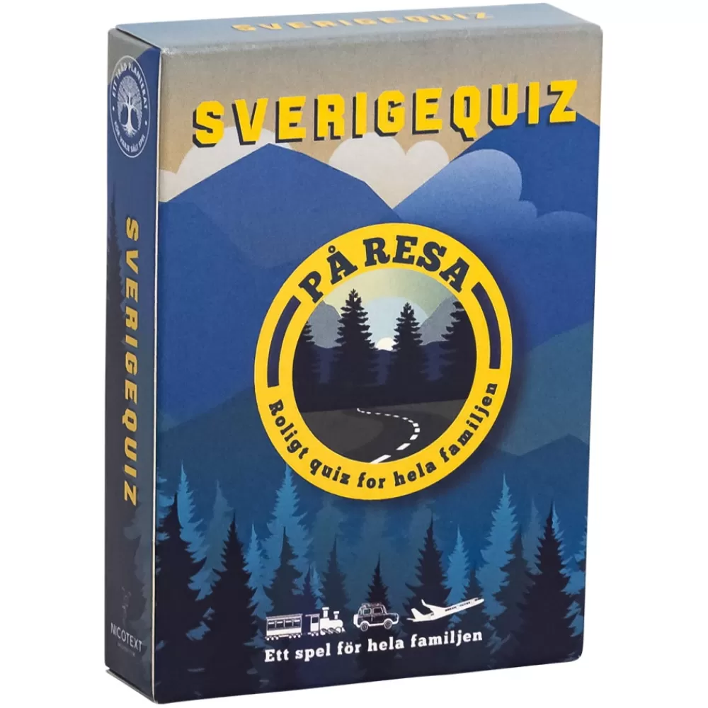 Nicogame Sverigequiz - Pa Resa | Familjespel