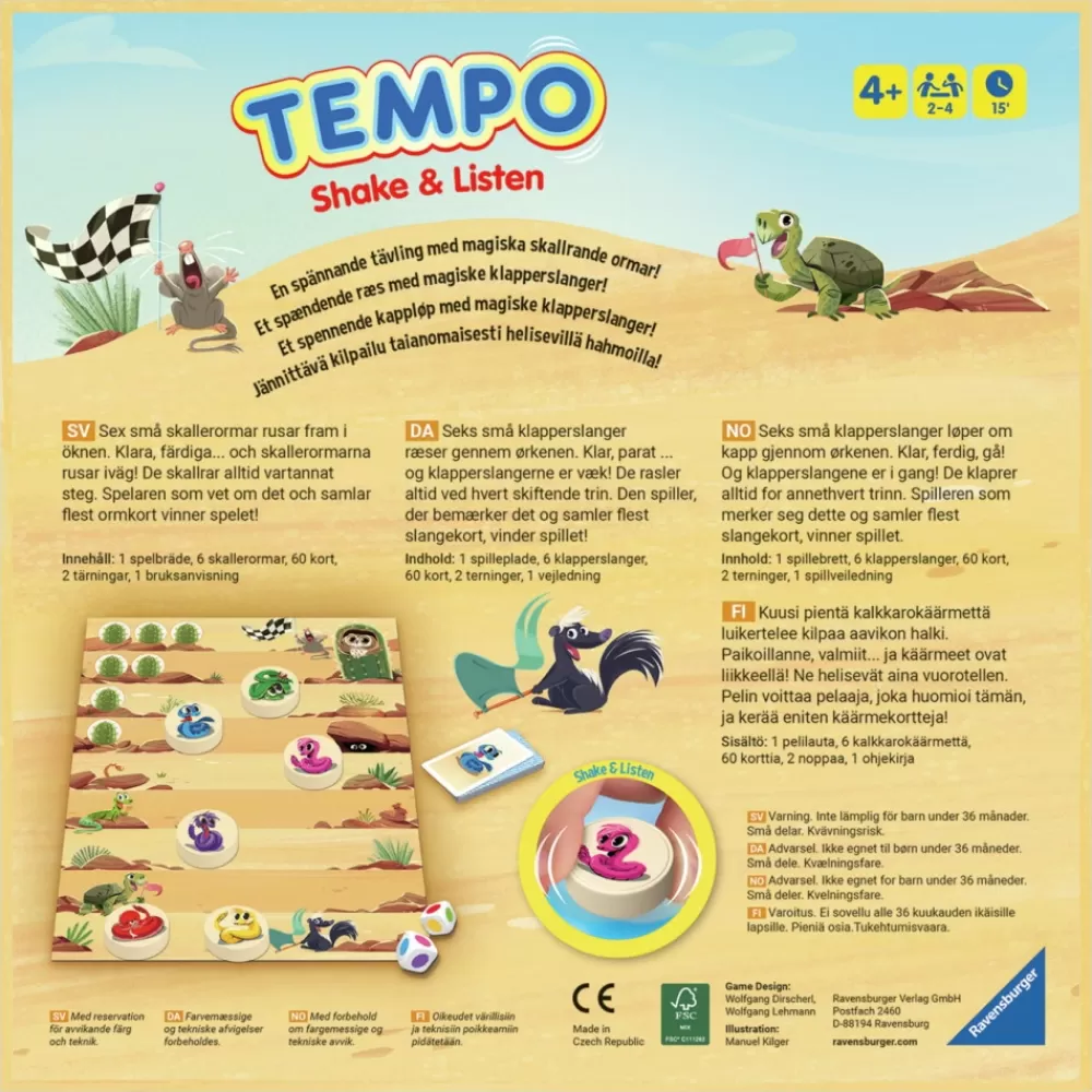 Flash Sale Ravensburger Tempo - Shake & Listen