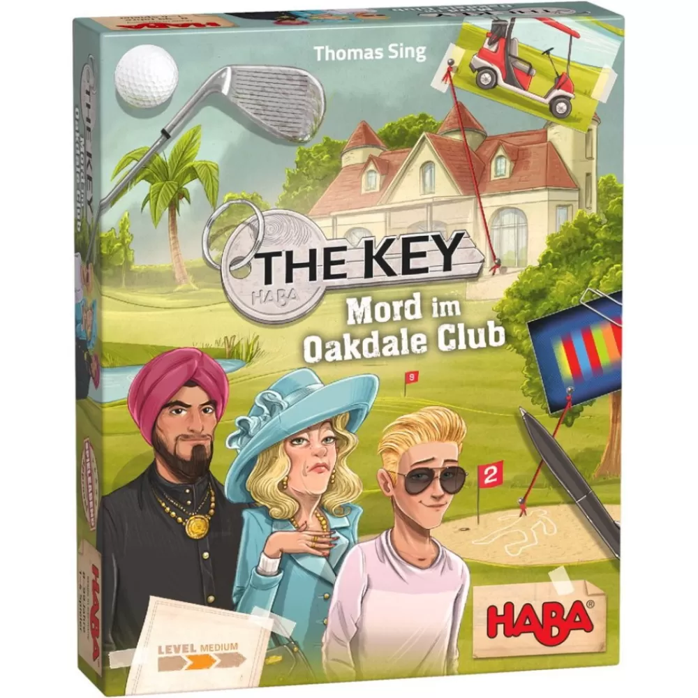 HABA The Key - Mord Pa Oakdale Club | Familjespel