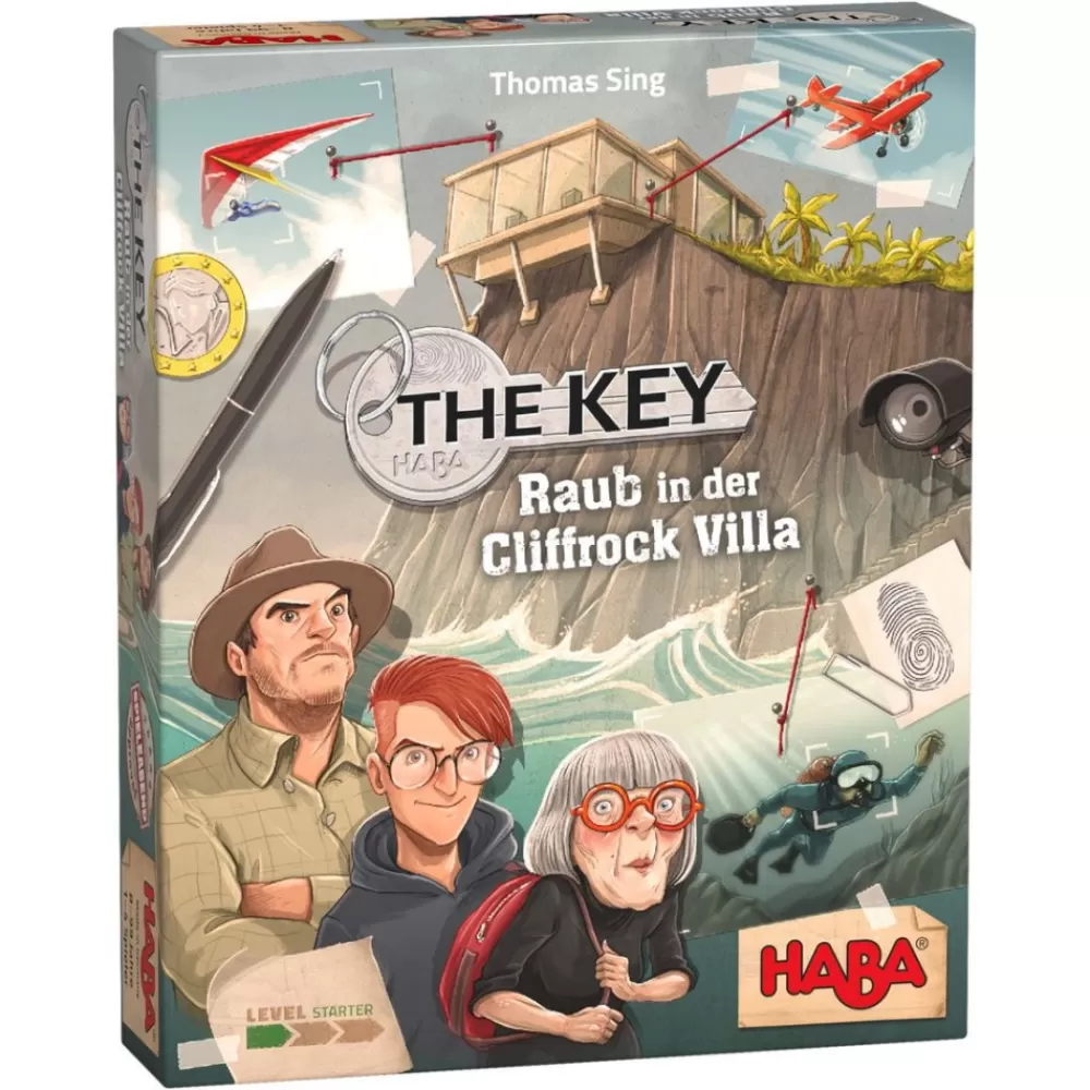 HABA The Key - Stold Vid Cliffrock Villa | Familjespel